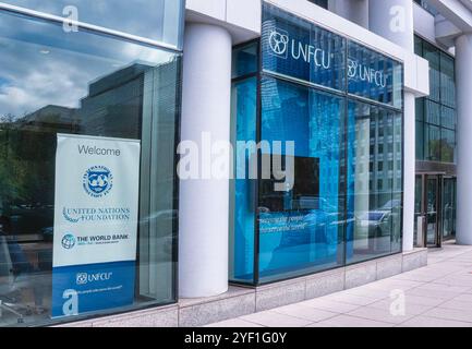 Washington, USA. November 2024. WASHINGTON, DC - 01. NOVEMBER: UNFCU-Gebäude in Washington, DC. (Foto: Tony Quinn/SipaUSA) Credit: SIPA USA/Alamy Live News Stockfoto
