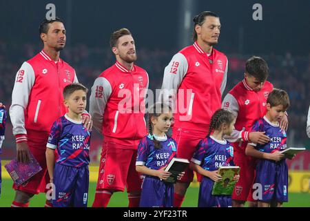 Monza, Italien. Oktober 2021. #Ioleggoperche während des Fußballspiels der Serie A zwischen AC Monza und AC Milan im U-Power Stadium in Monza, Norditalien - Samstag, den 02. November 2024. Sport - Fußball . (Foto: Spada/Lapresse) Credit: LaPresse/Alamy Live News Stockfoto