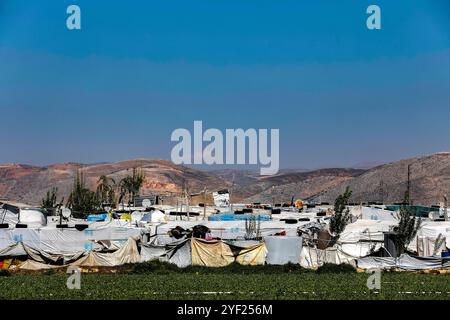 Syrisches Flüchtlingslager in Beqaa, Libanon syrisches Flüchtlingslager in Beqaa, Libanon 016758 086 Stockfoto