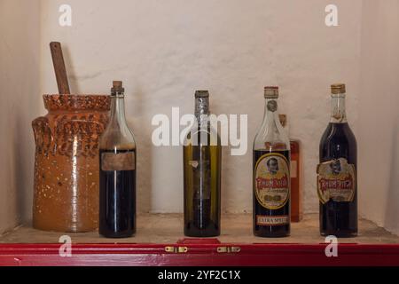 Das Maia Tobacco Museum befindet sich in einer historischen Fabrik und bietet einen faszinierenden Einblick in den Anbau, die Produktion und die kulturelle Bedeutung von Stockfoto
