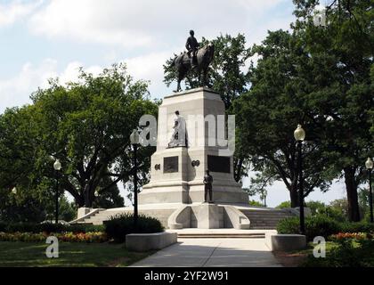 General William Tecumseh Sherman Monument, enthüllt 1903 in Sherman Plaza, Teil des President's Park, Washington, DC, USA Stockfoto