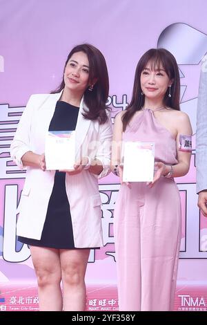 Taipeh. November 2024. Internet Prominente und KOLs nehmen am Taipeh Internet Prominente Karneval 2024 in Taipeh, Provinz Taiwan, China, am 2. November 2024 Teil. (Foto: Costfoto/NurPhoto) Credit: NurPhoto SRL/Alamy Live News Stockfoto