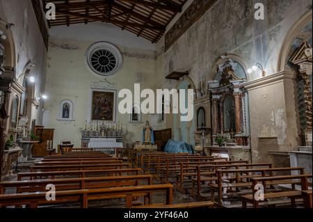 Isernia, Molise. Kirche Santa Chiara 281024 Stockfoto