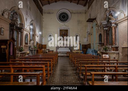 Isernia, Molise. Kirche Santa Chiara 281024 Stockfoto