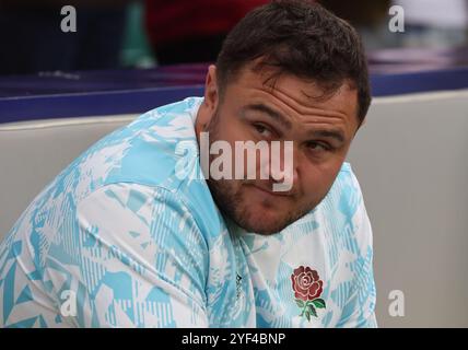 London, Großbritannien. November 2024. Jamie George von England während des Autumn Nations Series International Rugby zwischen England und Neuseeland im Allianz Stadion, Twickenham, London am 2. November 2024 Credit: Action Foto Sport/Alamy Live News Stockfoto