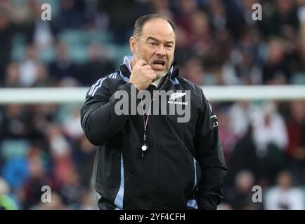 London, Großbritannien. November 2024. Scott Hensen Assistant Coachduring Autumn Nations Series International Rugby Between England gegen Neuseeland im Allianz Stadion, Twickenham, London am 02. November 2024 Credit: Action Foto Sport/Alamy Live News Stockfoto