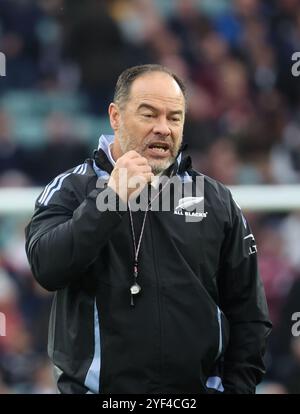 London, Großbritannien. November 2024. Scott Hensen Assistant Coachduring Autumn Nations Series International Rugby Between England gegen Neuseeland im Allianz Stadion, Twickenham, London am 02. November 2024 Credit: Action Foto Sport/Alamy Live News Stockfoto