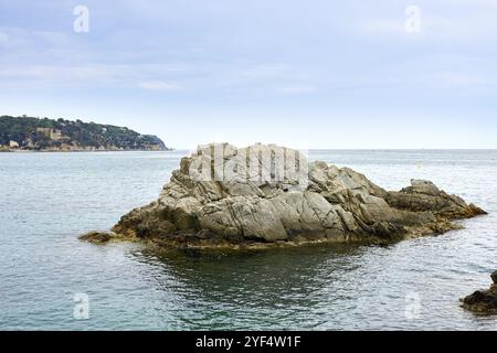 Strand Platja d'Aro an der Costa Brava, Katalonien Stockfoto