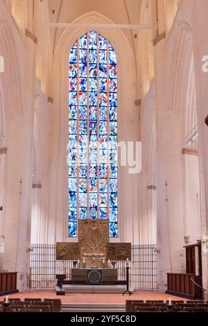 Innenraum der Katharinenkirche, Hamburg, Deutschland Stockfoto