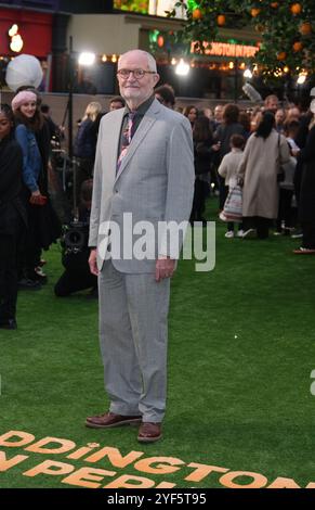 Jim Broadbent nimmt an der Weltpremiere von Paddington in Peru auf dem Leicester Square in London Teil. Bilddatum: Sonntag, 3. November 2024. Stockfoto