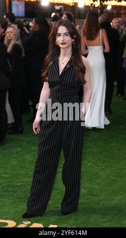 Madeleine Harris besucht die Weltpremiere von Paddington in Peru auf dem Leicester Square in London. Bilddatum: Sonntag, 3. November 2024. Stockfoto