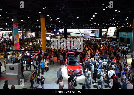 Frankfurt am Main, Deutschland 09.21.2019: Veranstaltung mit neuem Auto in der Automobilausstellung 2019 Stockfoto