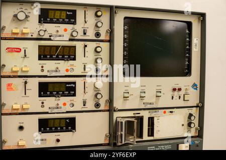 Medizinische Geräte im Diefenbunker, Carp, Ontario, Kanada Stockfoto