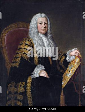 Philip Yorke, 1. Earl of Hardwicke, von William Hoare Stockfoto