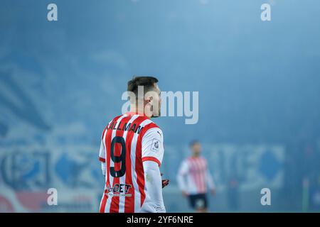 Krakau, Polen, 19. Oktober 2024, Ein Fußballspiel in der PKO BP Ekstraklasa 1. Spieltag 12 zwischen Cracovia gegen Lech Poznan, OP: Benjamin Kal Stockfoto