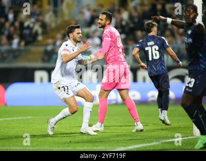 Barcelos, Portugal. November 2024. Estádio Cidade de Barcelos Nuno Santos wurde am 2. November 2024 in Barcelos, Portugal beim Spiel der Liga Portugal Betclic 2024/25 zwischen Gil Vicente FC und Boavista FC im Estádio Cidade de Barcelos gesehen. (Miguel Lemos/SPP) Credit: SPP Sport Press Photo. /Alamy Live News Stockfoto