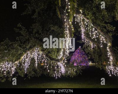 Jekyll Island's Holly Jolly Jekyll Christmas Celebration, Jekyll Island, Georgia, USA Stockfoto