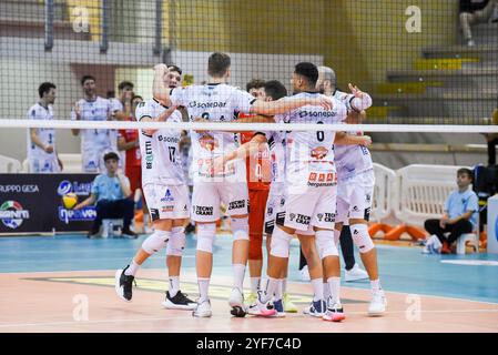 (Sonepar Padova) während des Spiels Cisterna Volley vs Sonepar Padova, Volleyball italienische Serie A Männer Superliga in Cisterna di Latina (LT), Italien, 03. November 2024 Stockfoto