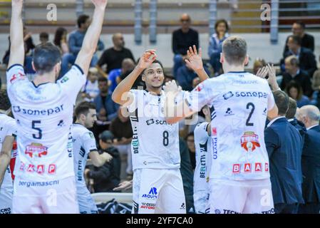 (Sonepar Padova) während des Spiels Cisterna Volley vs Sonepar Padova, Volleyball italienische Serie A Männer Superliga in Cisterna di Latina (LT), Italien, 03. November 2024 Stockfoto