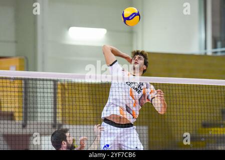 (Sonepar Padova) während des Spiels Cisterna Volley vs Sonepar Padova, Volleyball italienische Serie A Männer Superliga in Cisterna di Latina (LT), Italien, 03. November 2024 Stockfoto