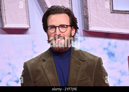 Chris Evans bei der Red One – Alarmstufe Weihnachten Filmpremiere am 3.11.2024 in Berlin Red One Filmpremiere in Berlin *** Chris Evans bei der Red One Alarmstufe Weihnachten Filmpremiere am 3 11 2024 in Berlin Red One Filmpremiere in Berlin Stockfoto