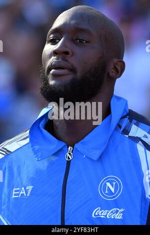 Neapel, Latium. November 2024. Romelu Lukaku vom SSC Napoli während des Spiels der Serie A zwischen Napoli und Atalanta im Maradona-Stadion in Neapel, Italien, am 3. November 2024. Quelle: massimo insabato/Alamy Live News Stockfoto