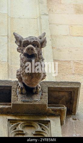 BARCELONA, SPANIEN - 3. Oktober 2024: Barcelona ist die Hauptstadt von Katalonien. Barcelona ist ein bedeutendes Touristenziel mit einzigartiger Architektur, c Stockfoto