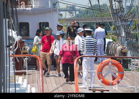 Armada República Mexicana Cuauhtémoc aus Acapulco Guerrero, Mexiko Stockfoto