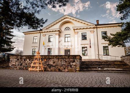 Balozi ist eine Stadt in Lettland in der Gemeinde Kekava, der Hauptstadt Lettlands Riga Stockfoto