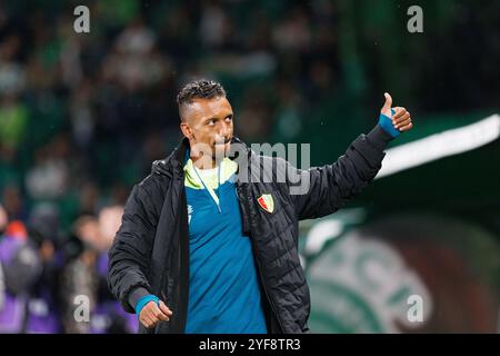 Lissabon, Portugal. November 2024. Luis Nani (CF Estrela Amadora) im Spiel der Liga Portugal zwischen Teams von Sporting CP und CF Estrela Amadora im Estadio Jose Alvalade Endergebnis: Sporting CP 5 - 1 CF Estrela Amadora Credit: SOPA Images Limited/Alamy Live News Stockfoto