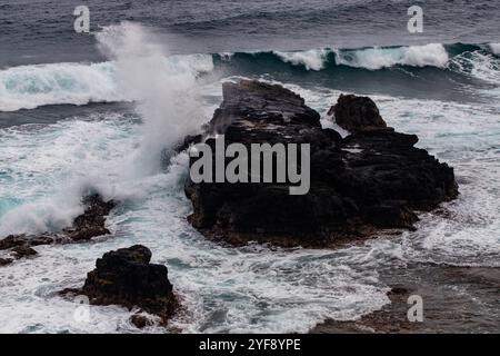 Gris Gris La plage de Gris se trouve près de Souillac, dans la partie la plus méridionale de l’île. Stockfoto