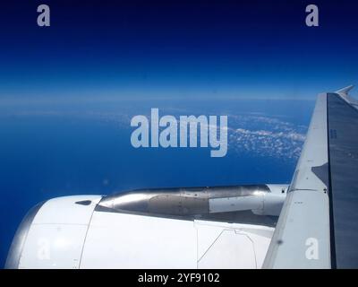 Der Blick auf den Flughafen in Rom, Italien Stockfoto