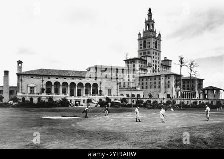 Golf spielen im Miami Biltmore Hotel, Coral Gables, Florida, 4. September 1927. Stockfoto