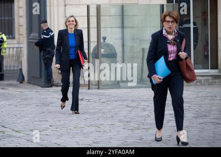 Französische Ministerin für ökologischen Wandel, Energie, Klima und Risikovorsorge Agnes Pannier-Runacher. Foto: Eliot Blondet / ABACAPRESS. KOM Stockfoto