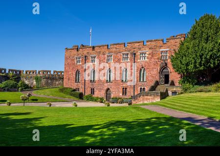 Shrewsbury Castle, Shropshire, England Stockfoto