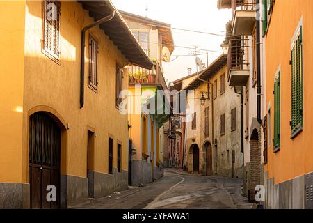 Italien Piemont Valle Gesso Parco Naturale APLI Marittime Entracque - Via Marconi Stockfoto