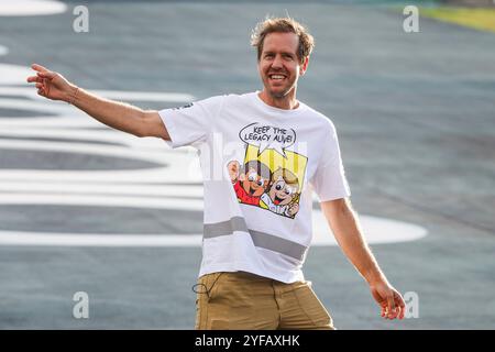 Sao Paulo, Brasilien. 31. Oktober 2024. Sebastian Vettel (DEU), der Formel 1 Grand Prix von Brasilien beim Autodromo Jose Carlos Pace am 31. Oktober 2024 in Sao Paulo, Brasilien. (Foto von HOCH ZWEI) Credit: dpa/Alamy Live News Stockfoto