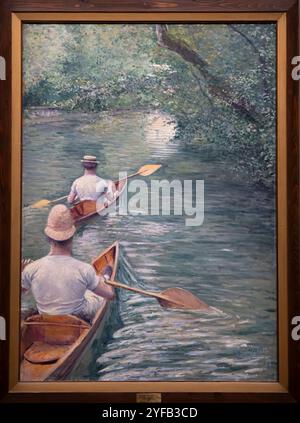 Paris, Frankreich - 05 13 2023: Museum Orsay. Verderbliche Waren gemalt von Gustave Caillebotte Stockfoto