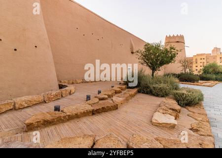 Masmak Fort in Riad, Saudi-Arabien Stockfoto