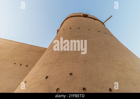 Turm des Masmak-Forts in Riad, Saudi-Arabien Stockfoto