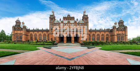 Kelvingrove Museum in Glasgow at Day, Schottland, Großbritannien Stockfoto