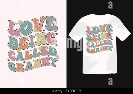 Weihnachts-T-Shirt-Design, typografisches Zitat mit Weihnachtsbuchstaben Stock Vektor