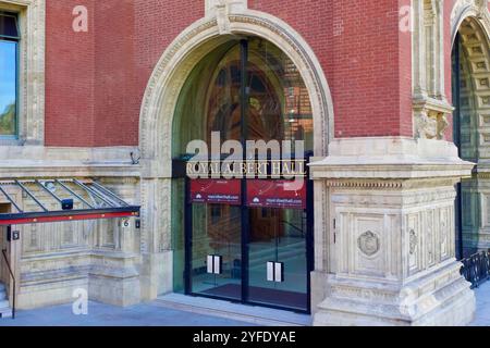 Royal Albert Hall, Kensington Gore, South Kensington, Royal Borough of Kensington und Chelsea, London, England. Stockfoto