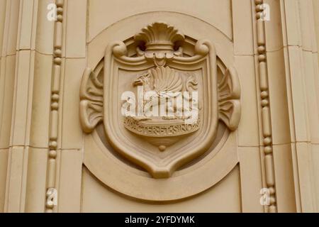 Royal Albert Hall, Kensington Gore, South Kensington, Royal Borough of Kensington und Chelsea, London, England. Stockfoto