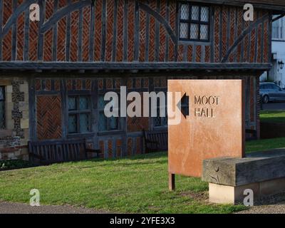 Moot Hall Aldeburgh Suffollk Stockfoto