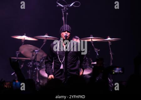 London, Vereinigtes Königreich. November 2024. Die Cult spielen eine Show in der legendären Royal Albert Hall, bevor sie 8424 im Roundhouse zu ihrer Tournee aufbrechen, um das 40-jährige Bestehen der Band zu feiern. Cristina Massei/Alamy Live News Stockfoto