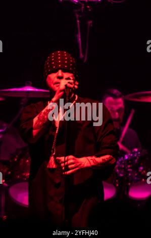 London, Vereinigtes Königreich. November 2024. Die Cult spielen eine Show in der legendären Royal Albert Hall, bevor sie 8424 im Roundhouse zu ihrer Tournee aufbrechen, um das 40-jährige Bestehen der Band zu feiern. Cristina Massei/Alamy Live News Stockfoto