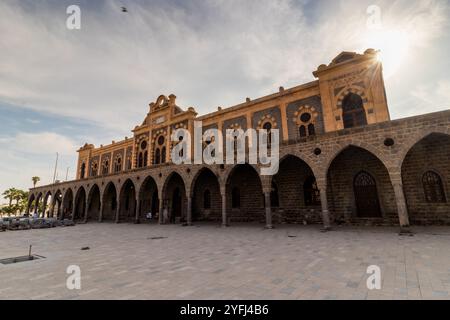 Ehemaliger Bahnhof der Hejaz-Eisenbahn in Medina, Saudi-Arabien Stockfoto