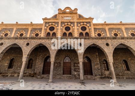 Ehemaliger Bahnhof der Hejaz-Eisenbahn in Medina, Saudi-Arabien Stockfoto