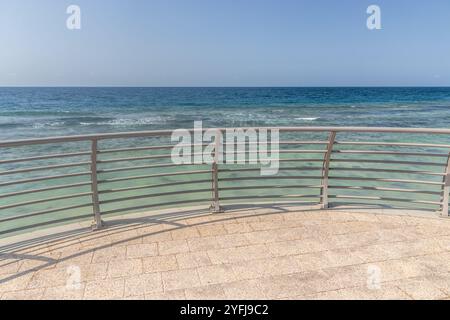 Blick auf die Corniche Promenade in Dschidda, Saudi-Arabien Stockfoto